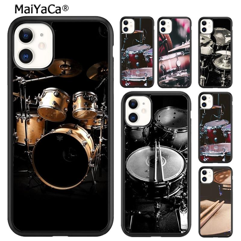 Musical Instrument Drum Phone Case For iPhone 17 Air 16 pro max 15 14 plus 12 13 plus Shell Cover coque