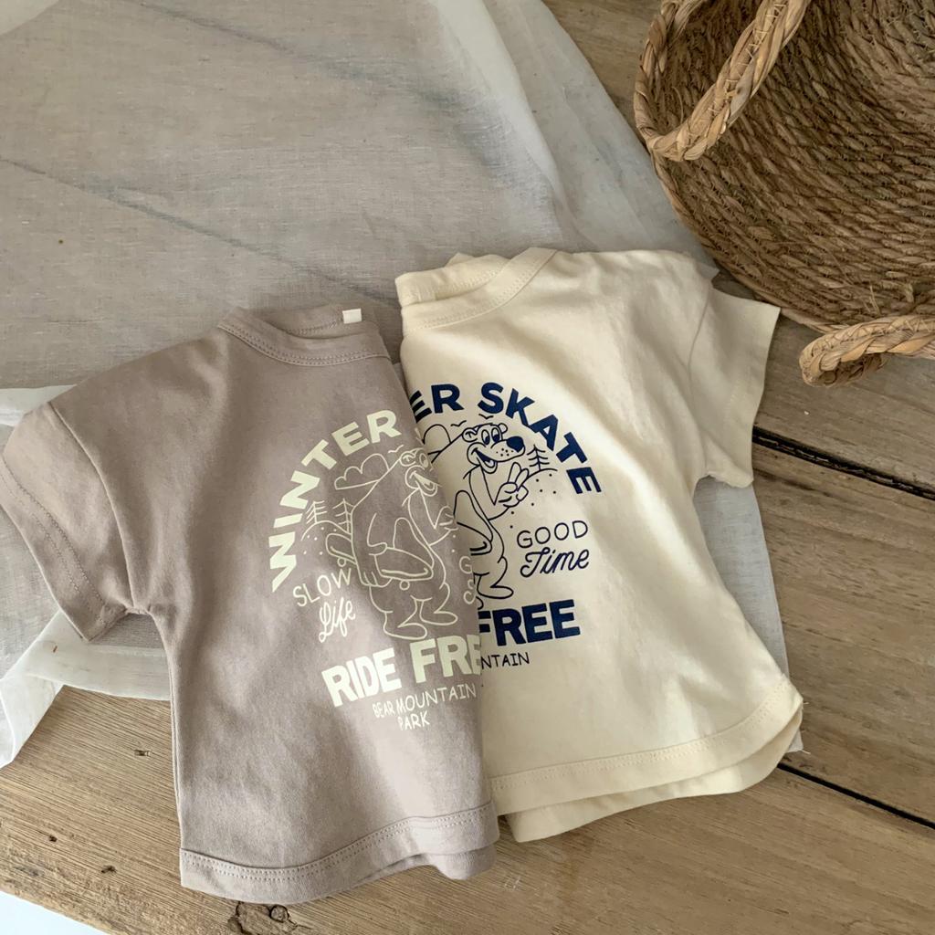 Детская повседневная футболка для мальчиков с милым принтом из мультфильма, хлопковая футболка, летний пуловер для девочек, топы, универсальная нижняя рубашка