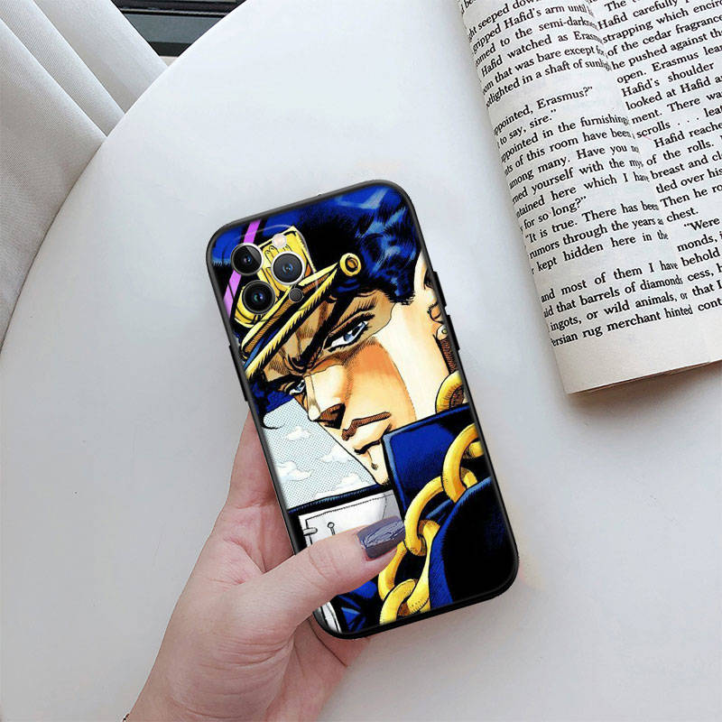 JO33 JoJos Bizarre Adventure Phone Case for Samsung A35 A25 A24 A15 A05S A05 M55 M35 M15 A06 A16 A02 A12 A13 A10 A20 A30 A22 A31 A32 A33 A41 A42 A50