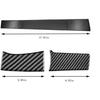 Carbon Fiber Center Dashboard Console Cover Trim Sticker For Honda Civic 2016 up