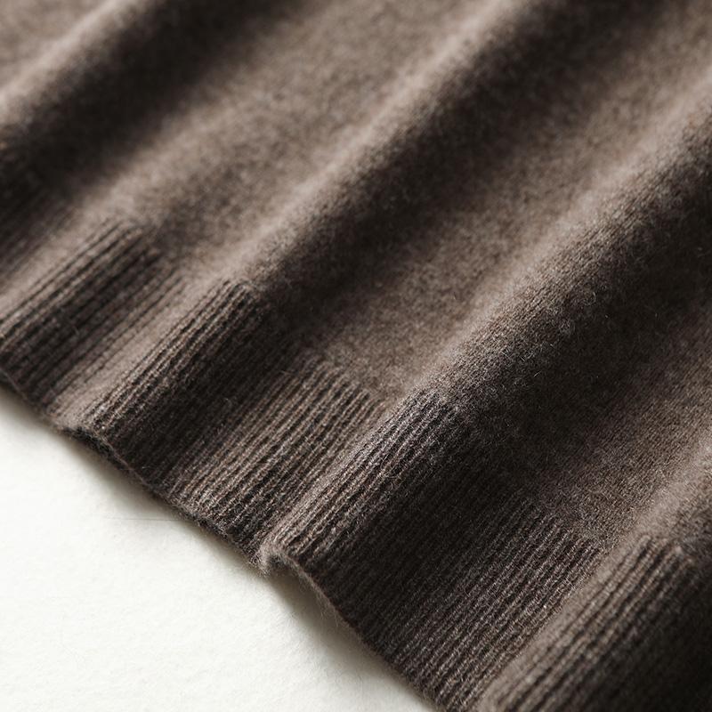 Women Sweater Dress 100% Wool TIDENOVEL O-neck Knit Long Pullover Winter Jumpers Wool Long Dress Female