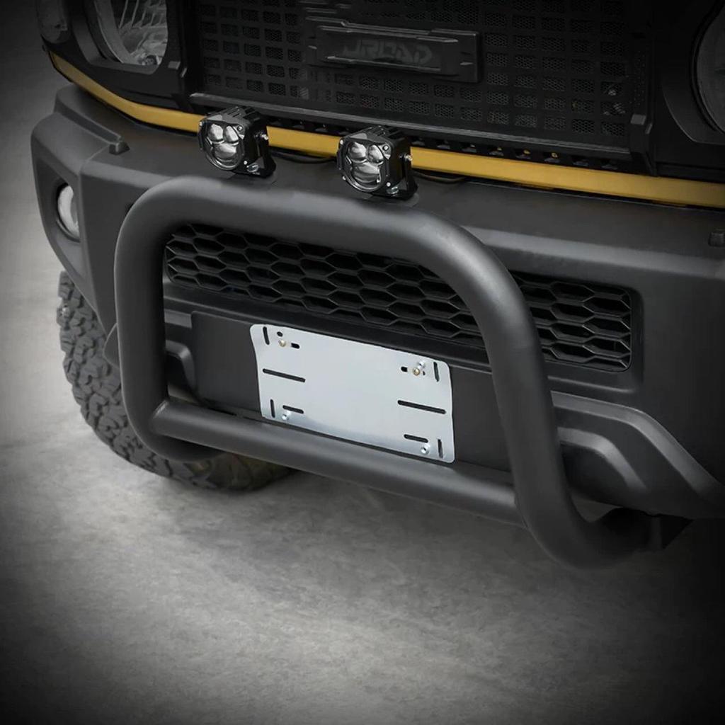 Защита бампера для бездорожья Jimny JB74: Передний кенгурин 18-25 для 3/5-дверных моделей
