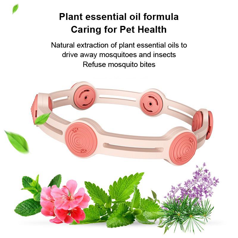 Ошейник для защиты от насекомых для домашних животных, ошейник от блох для кошек, наружный ошейник от блох и комаров для собак, регулируемый для улицы, товары для дома и домашних животных