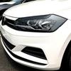 2 шт. Наклейка на брови фары для VW Volkswagen Polo Mk6 2019-2023 Защитная накладка на переднюю фару Аксессуары для стайлинга автомобиля