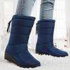 Winter Women Boots Ankle Boots Down Snow Boots Waterproof Tassel Winter Shoes Women Warm Fur Black Boots Female