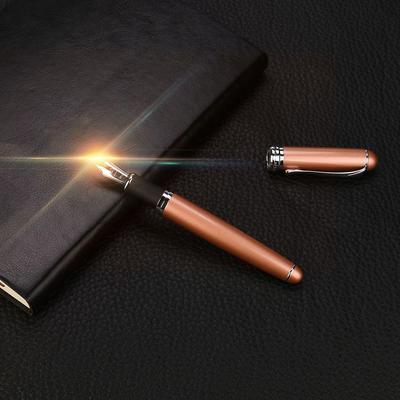 Перьевая ручка JinHao X750 матового матового цвета Deluxe Black 0,5 мм сверхтонкое перо