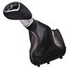 Kia Sportage 16-21 Forte 14-17 Venga 15-19 Rio 12-17 6-ступенчатая ручка переключения передач, черная с серебристым рисунком переключения, с чехлом