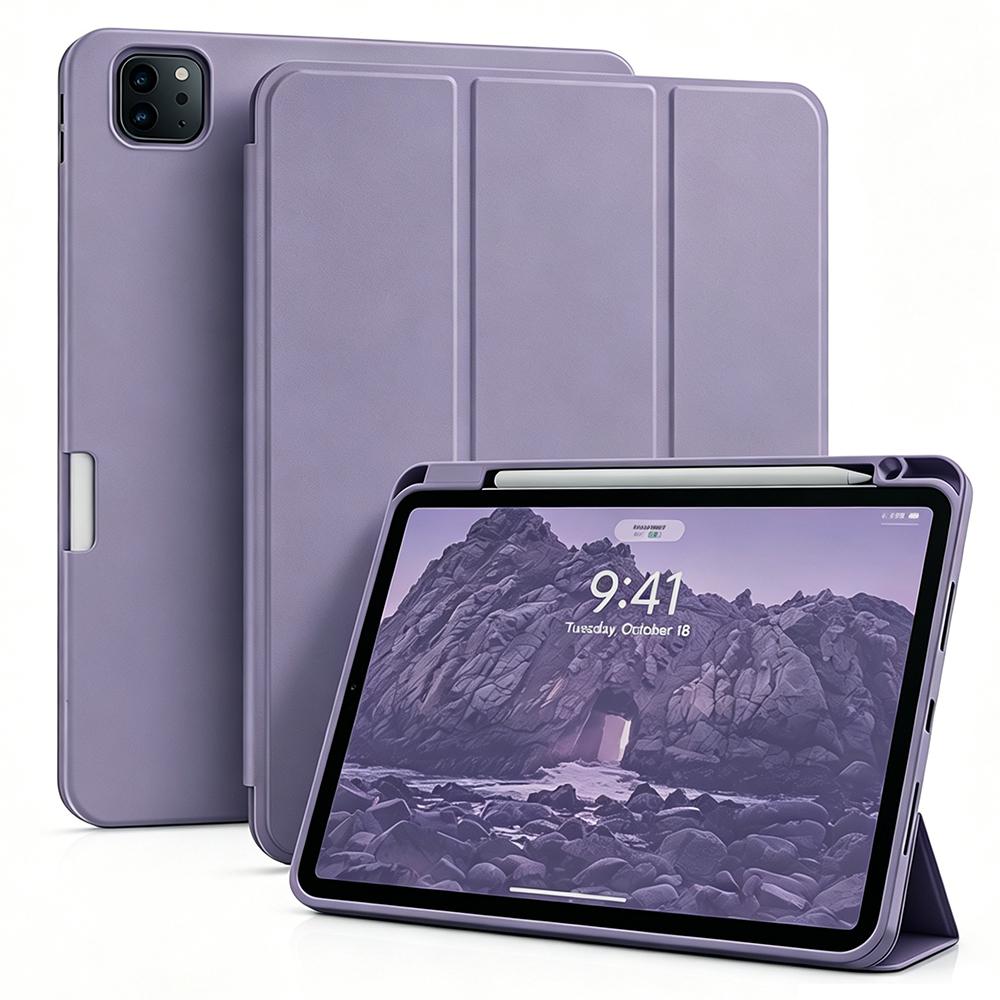 For iPad Air Pro 10.9 11 12.9 13 M2 M3 M4 10th 11th Generation, Magnetic Flip Smart Cover ,Auto Wake Sleep