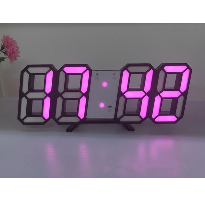 Светодиодные электронные часы-будильник, настольные/настенные