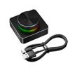 USB +   + 2.4G RGB Ручка регулировки громкости, Трехрежимный мультимедийный контроллер для ПК/Игр