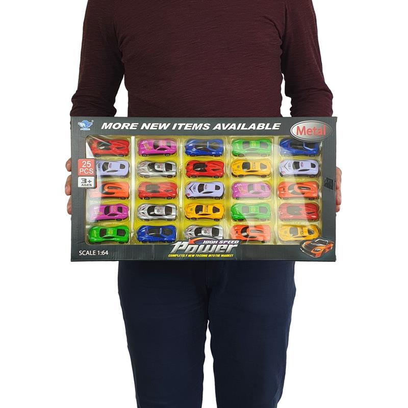 Пружины Машины Спортивные Машины Набор Металлических Машин 25 штук