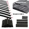 Combination Black Color Tubing Wire Heat Shrink Tube Electrical Cable Tubes Wrap Sleeve Assorted