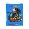 Bob Marley Reggae Ajax  Fleece Blanket Rasta Music Creative Throw Blankets for  Sofa Bedding Lounge Rug Piece,