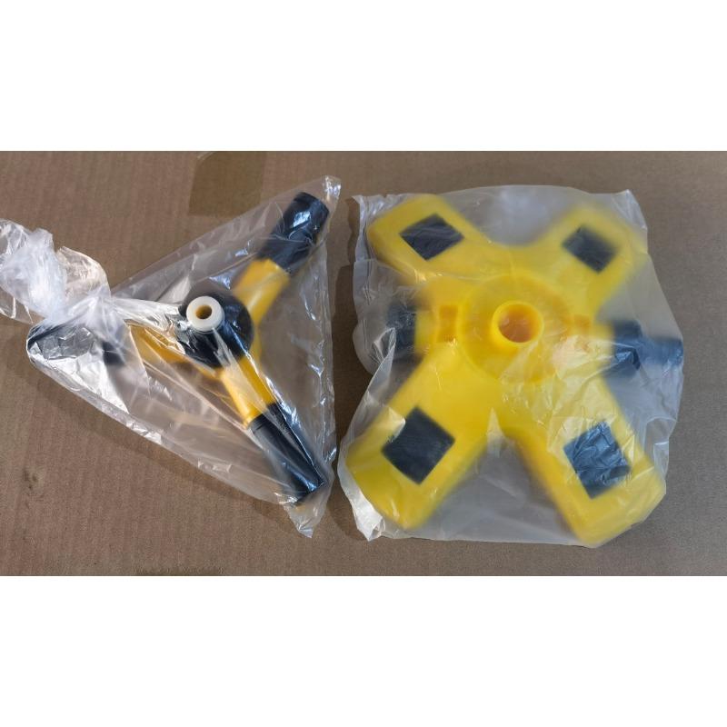 Модернизированный автоматический спринклер для газона, вращающаяся на 360 градусов система орошения газона, 2 режима, спринклер для воды, 4 насадки, садовые принадлежности для двора