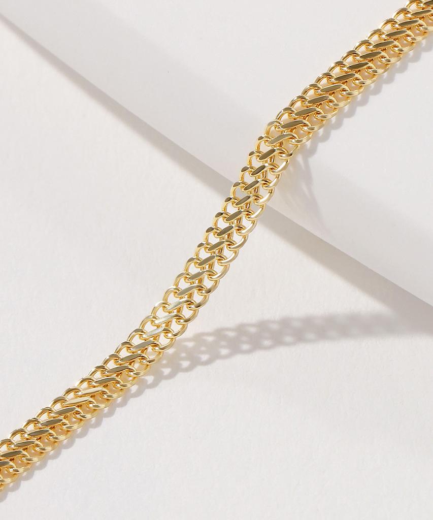Mcel 14K Berlinstream Chain Anklet