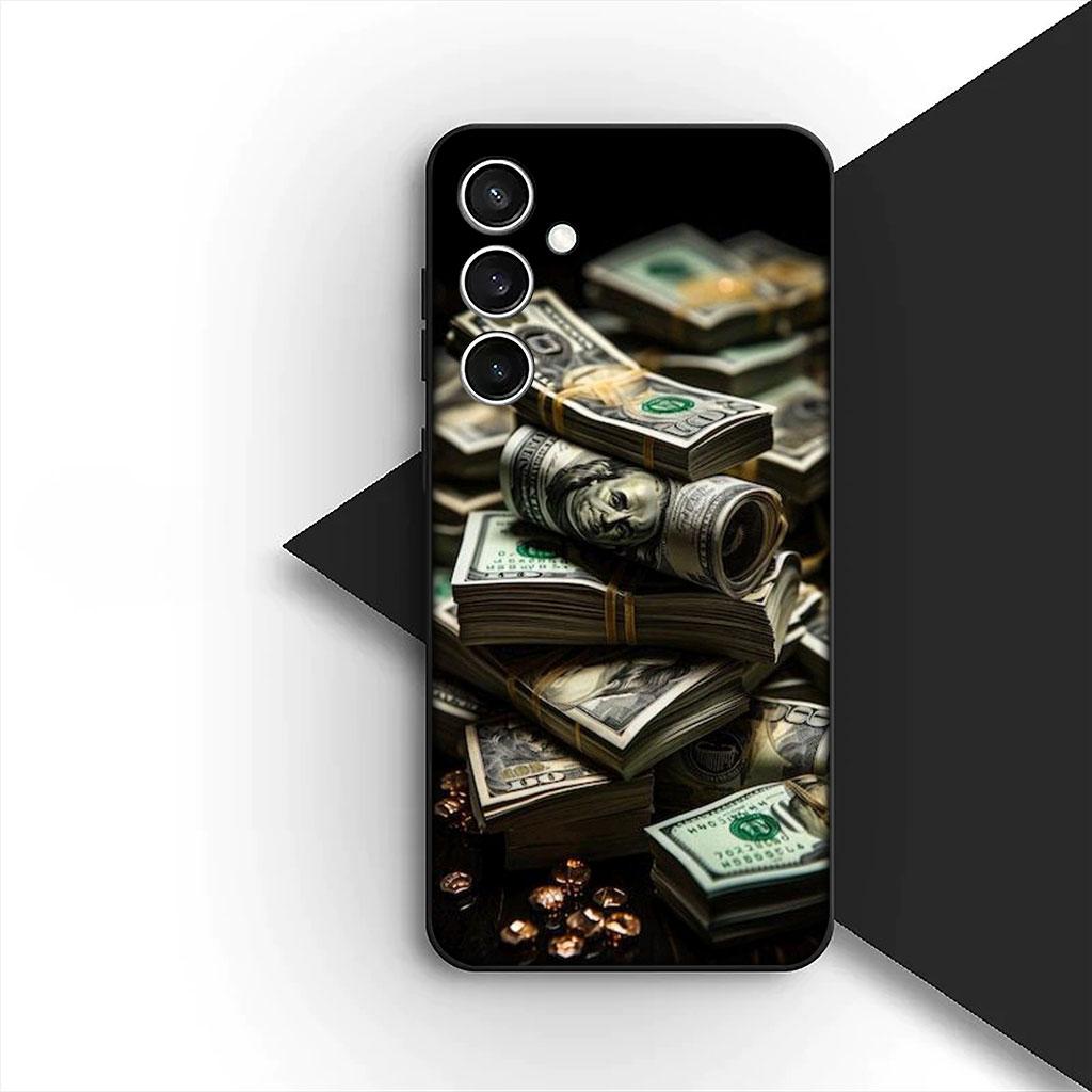 Money 100 D-Dollars Silicone Phone Cover for Xiaomi Poco C75 C65 C71 C85 X7 X6 M7 F7 F8 Ultra F6 Pro Soft Case