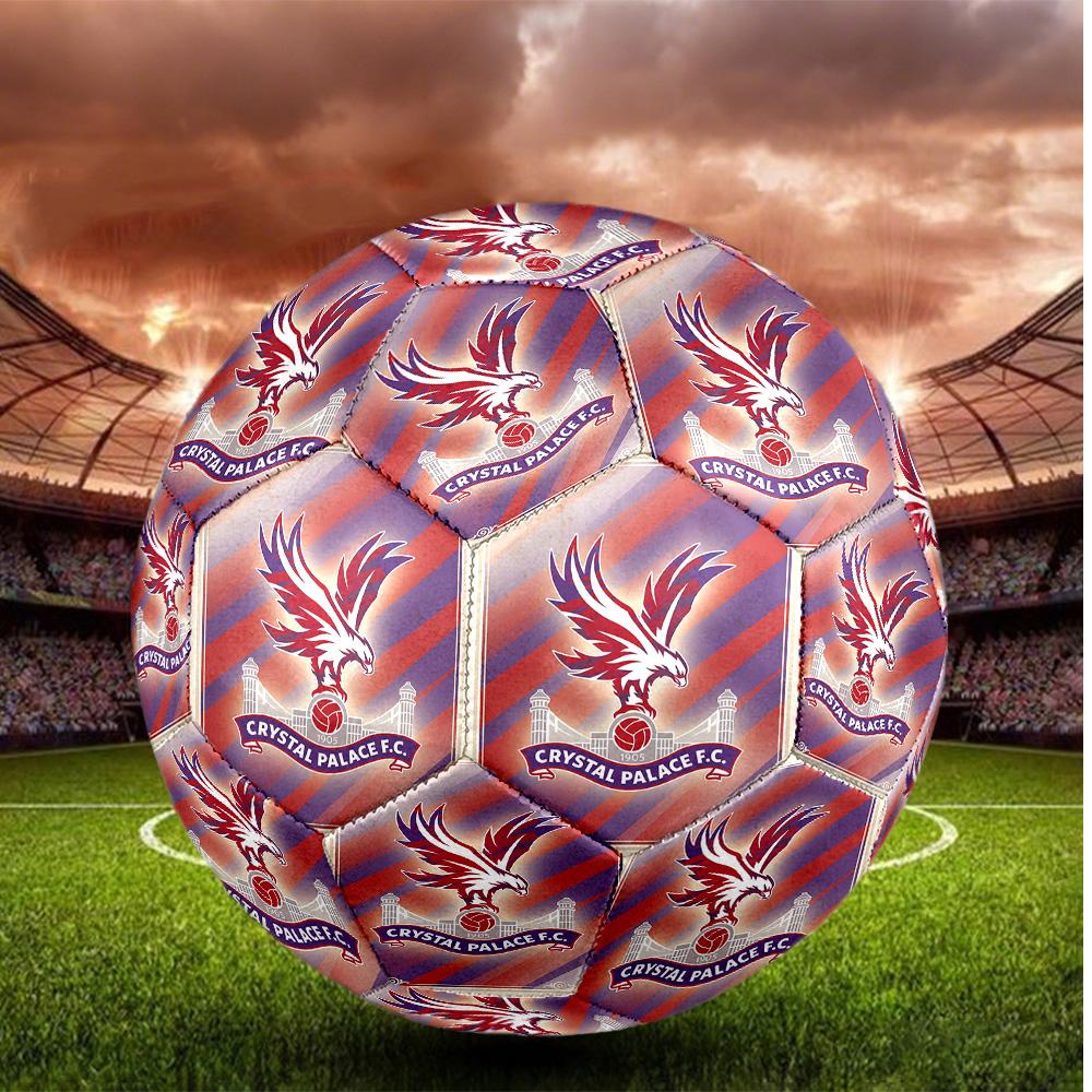 Crystal Palace Size 5 Football High Elastic Soccer Ball For Outdoor Competition Daily Training Play