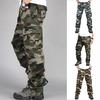 Мужские камуфляжные армейские военные боевые брюки с несколькими карманами Рабочие брюки-карго на открытом воздухе