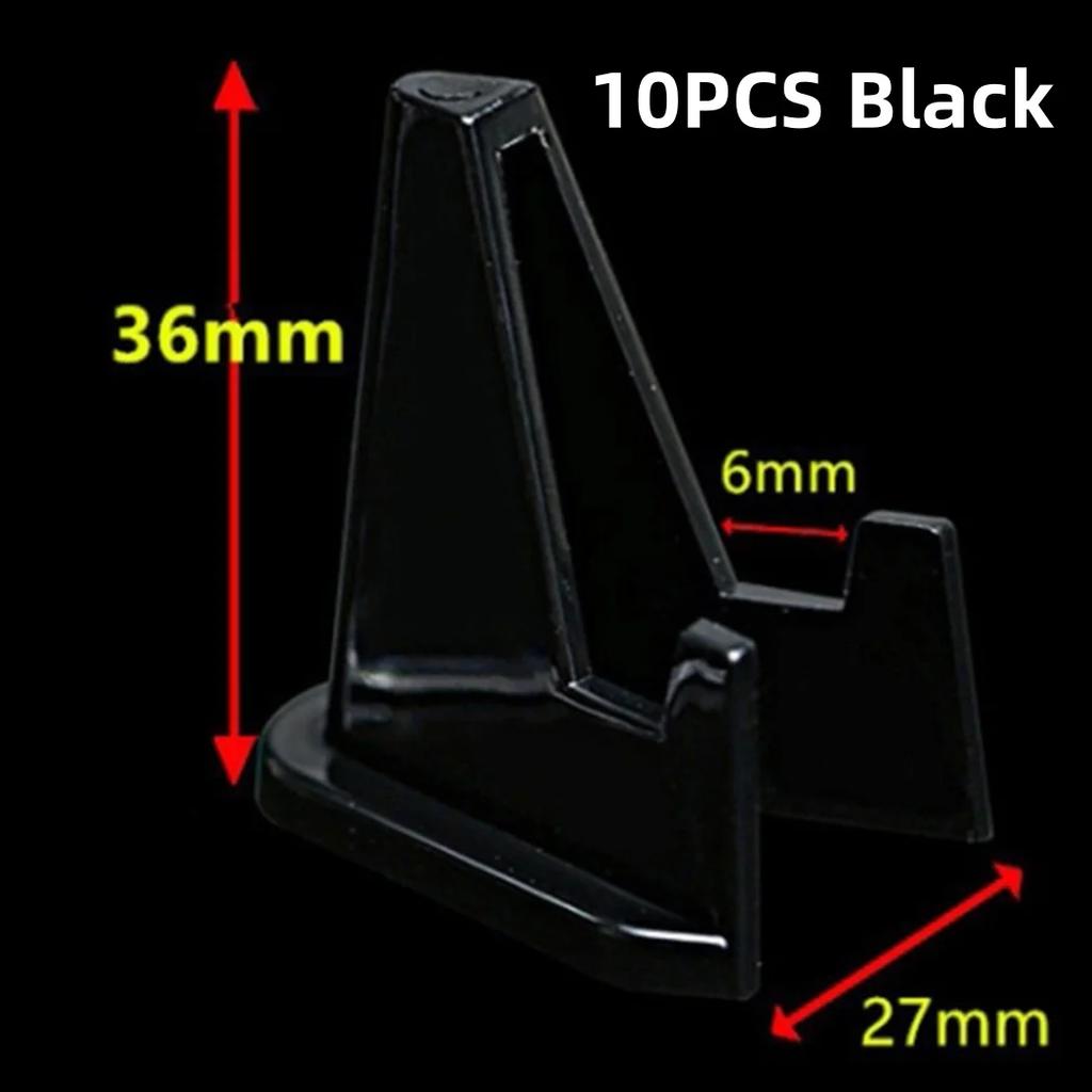 5/10/20Pcs Coin Display Easel Holder Acrylic Stands Small Rack For Display Collection Capsule Challenge Coin Medal Frame Photo