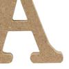 Деревянные буквы 4 дюйма Большие буквы алфавита Вывеска для DIY Росписи Арт-поделок Свадьбы Украшения для дома на стену