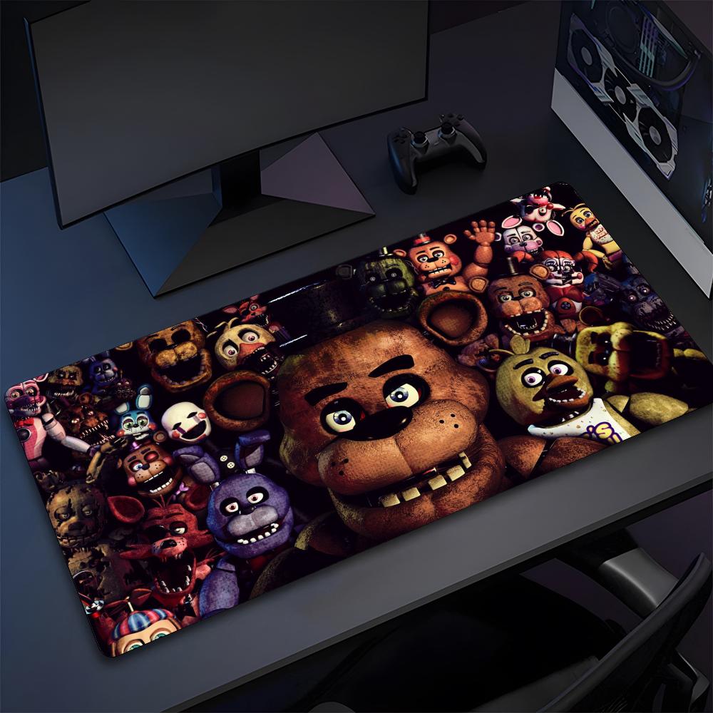 Fnaf F-FiveS-nights-At-Freddys Mouse Pad High Quality Natural Rubber Mouse Pad The Most Professional Washable Laptop Mouse Pad