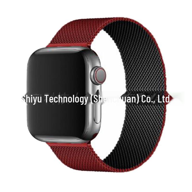 Совместимый металлический ремешок-петля для Apple Watch Series 5-9, SE