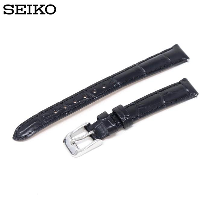 Seiko Band Watch 20mm Leather Belt Men's Black RS01C20BK