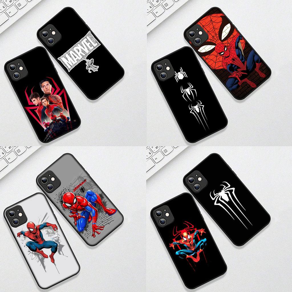 Чехол для телефона Spider Man Marvel Spiderman для Motorola Moto Edge 70 60 Fusion NEO Pro G Stylus G56 G96 G52 G04 G05 20 Мягкий чехол