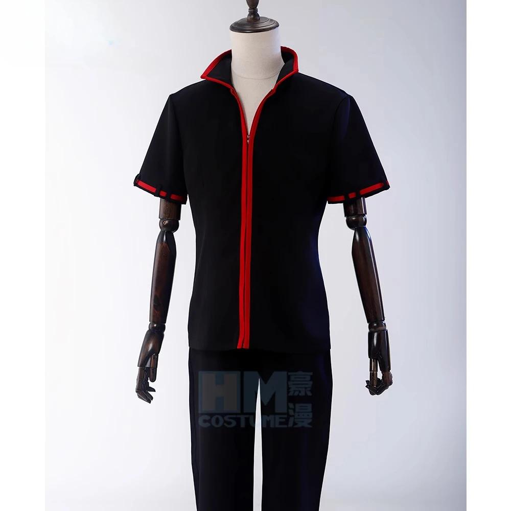 Gintama Аниме SakMiGintoki Костюм для косплея, Парик, Кимоно, Топ, Брюки, Боди, Конвенция, Хэллоуин, Рождественское мероприятие, Подарок