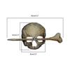Заколка для волос в виде скелета на Хэллоуин, палка, слайд с палкой, ретро-готическая заколка для волос в виде кости, палочки, шпилька для волос f