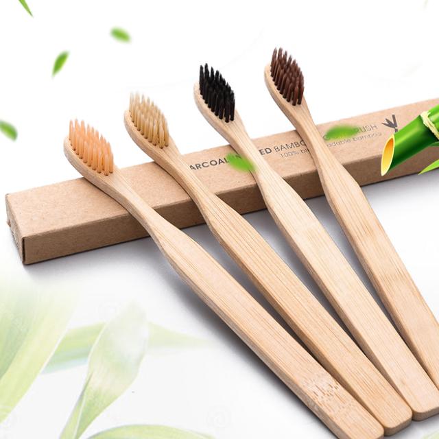 Eco-Friendly Bamboo Toothbrush Natural A03 Tooth Brush