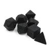 Family Game Role Playing Game Educational Toy Black RPG Dice Set Polyhedral Dice Number Dices Kit