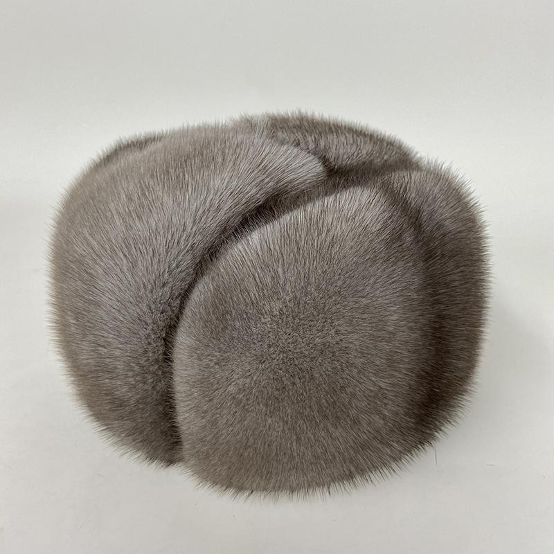 2022 зимний мужской топ из натурального норкового меха, шапка-бомбер из натуральной куницы, теплые черные, коричневые шапки, лучший подарок для папы Gorras