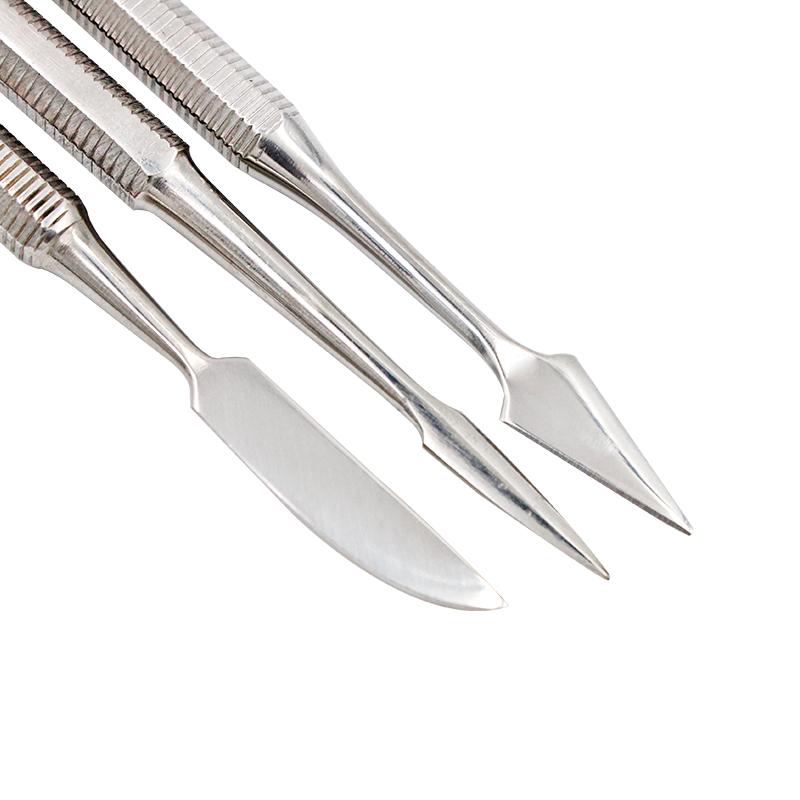 1/3 шт. Стоматологический воск для моделирования, нож из нержавеющей стали, инструменты стоматолога 46# 47# 48# для смешивания воска, цемента, порошка