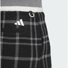 Adidas Golf 24fw Women S SeaSonal Skirt Fulley faShion 3S Checked Skirt iS4757 Black