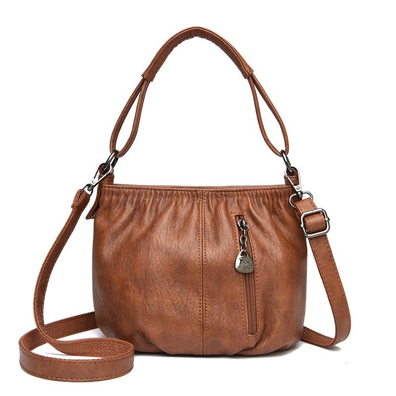 Новая сумка через плечо для женщин Сумка через плечо для женщин Сумка через плечо для женщин Ретро универсальная сумка для мам в европейском и американском стиле
