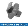 Sun Visor Clip 88217-S04-003ZA for Honda Civic 1996-2008 2pcs Plastic Gray