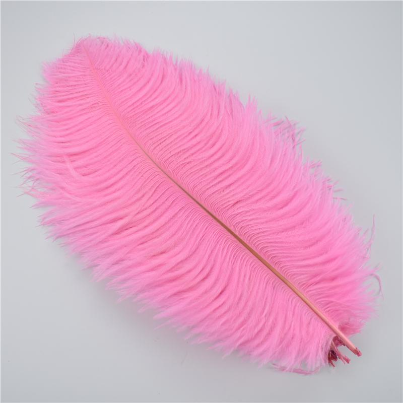 10Pcs/Lot 30-35cm Ostrich Feathers for Crafts White Feathers for Vases Wedding Party Decoration Handicraft Accessories DIY Plume