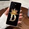 Elegant Crown Lucky Letter Couple Phone Case For Xiaomi Redmi Turbo 5 /Poco X8 Pro 5G Transparent TPU Shockproof Soft Casing