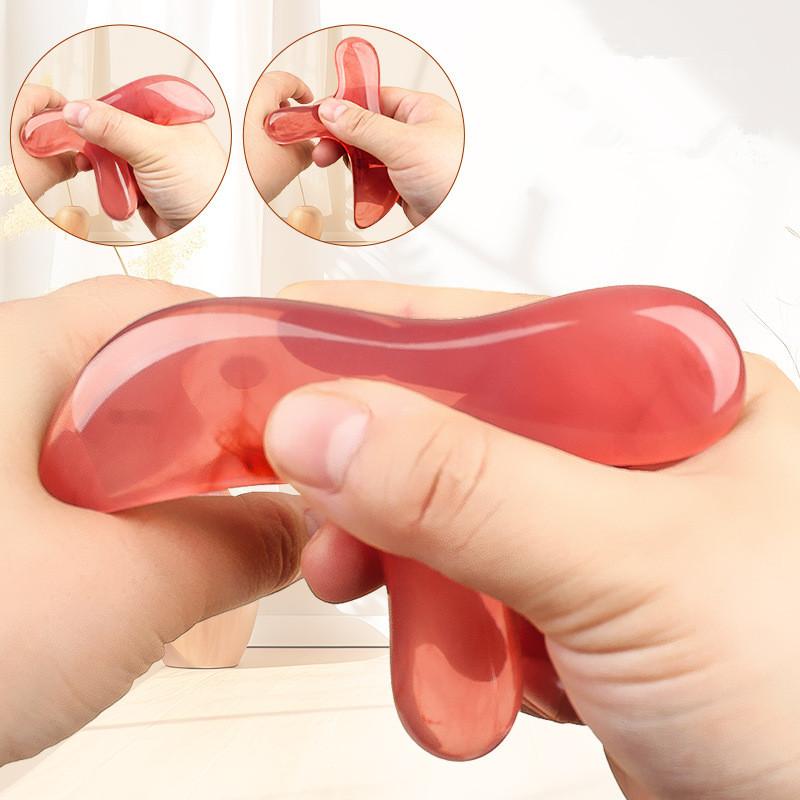 Шея Стопа Смола Триггерная точка Массаж Гуа Ша Инструменты Домашний спортзал Профессиональный Инструмент для массажа смолой для спины, ноги, руки, лица