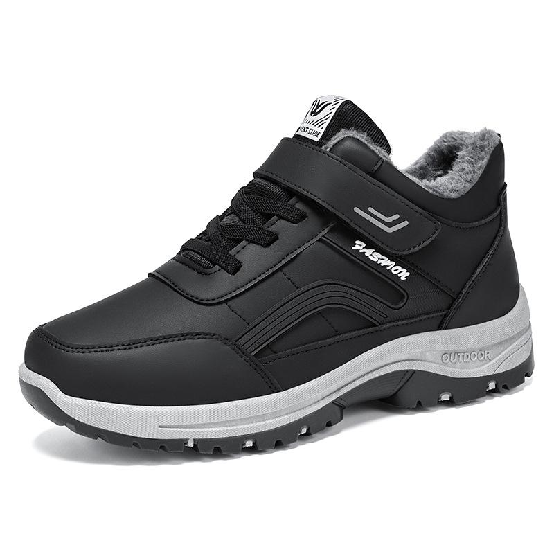 Factory Direct Sales, Walking Cotton Boots, Women's New Winter Cotton Shoes, Piled and Thickened Mountaineering Snow Boots, Live Broadcast