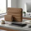 Housse Ordinateur Portable 14 Pouces avec Pochette pour MacBook Air Lenovo HP - Marron