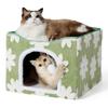 Игрушка для кошек Lesure Cat с милым дизайном, подходит для кошек и мелких домашних животных. Домик, лежанка, квадратная, складная, компактная, нескользящая, мячик, стильная, игрушка, для собак.