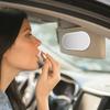 Stainless Steel Sun-Shading Visor Mirror High Clarity Portable Car Mirror  Car Interior