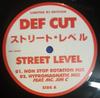 12inch Record DEF CUT - Street Level EFA08669 MZEE Records 2001 Germany Dance & Electronica Used