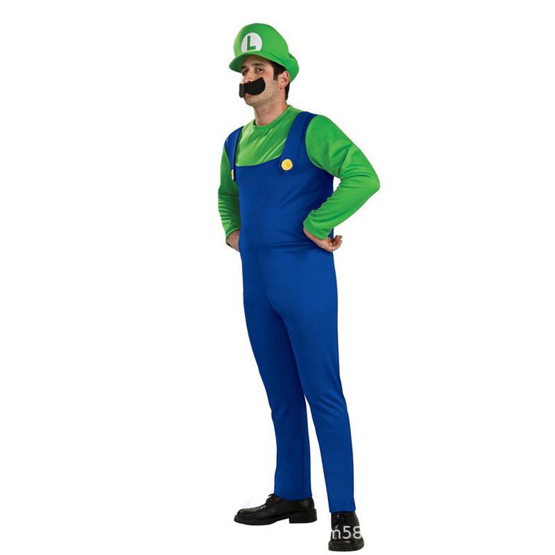 Костюм для косплея на Хэллоуин в стиле аниме Super Mario для тематических вечеринок и выступлений