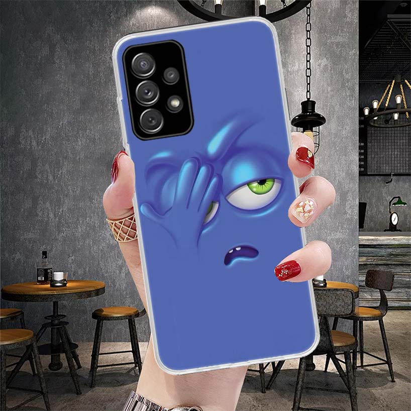 Забавное Лицо Милый Мягкий Чехол Для Телефона Для Samsung Galaxy S22 S23 S24 S25 Edge S26 Ultra S20 FE S21 Plus + Fundas Coque Galaxy S20 S21