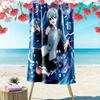 Hatsune Miku 2D Flat Print Beach Towel, Large Soft Quick Dry Towel for Beach Camping Swimming.NSTJ0928240