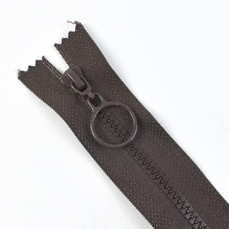 5/10/20 шт. Meetee 25/60 см 3# Пластиковые молнии Открытый/Закрытый конец Молния для одежды Сумок Кольцо-бегунок Молния Одежда Швейные аксессуары