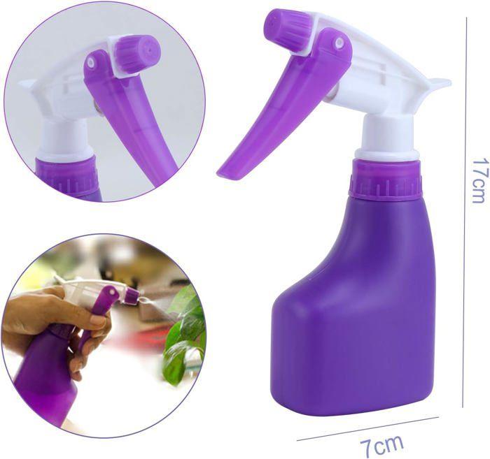 AIMOONSA Kit jardinage 10 pièces violet - pelles, râteaux, ciseaux, désherbeur, pulvérisateur, poignée ergonomique